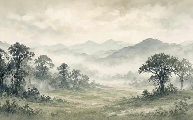 人族前生物圈：溫和示意，年代為約數